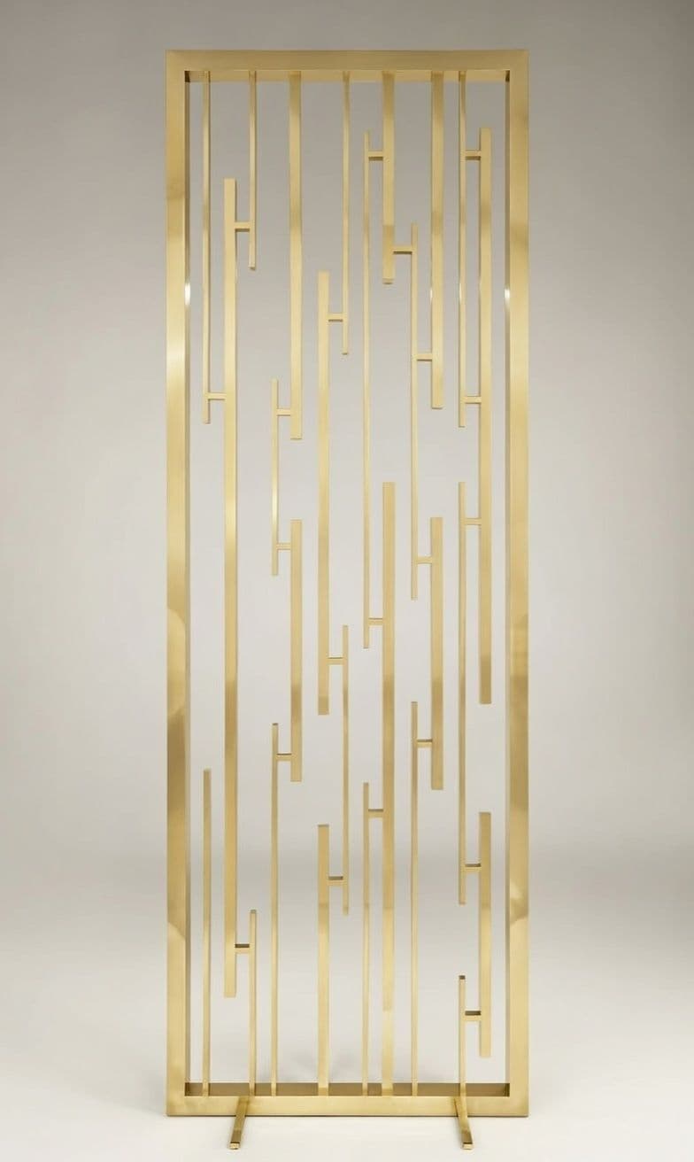 Luxury Golden Stainless Steel Decorative Partition thumbnail 2