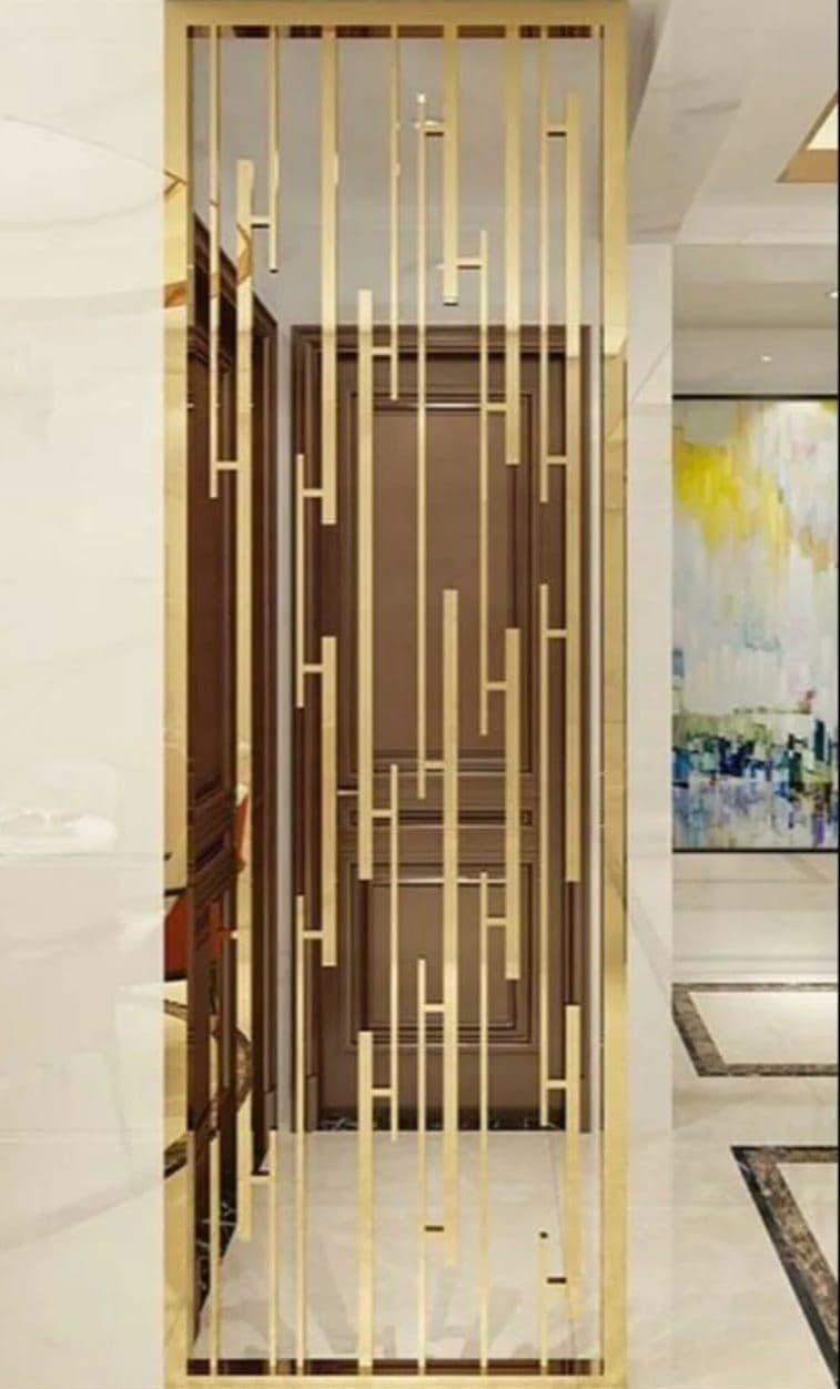 Luxury Golden Stainless Steel Decorative Partition thumbnail 3